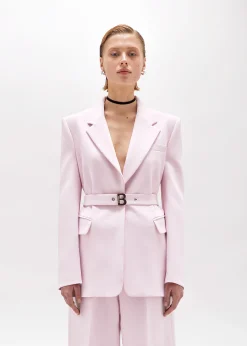 LIGHT CRÊPE OVERSIZED JACKET