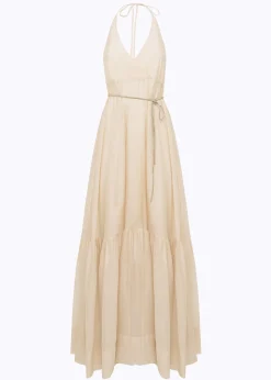 LONG DRESS IN TENCEL WITH PRINT