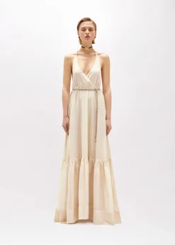LONG DRESS IN TENCEL WITH PRINT