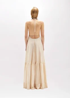 LONG DRESS IN TENCEL WITH PRINT