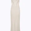 LONG MERMAID DRESS IN SATIN