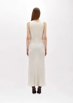 LONG MERMAID DRESS IN SATIN