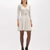 MINI DRESS IN STRETCH VISCOSE