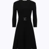 MINI DRESS IN STRETCH VISCOSE