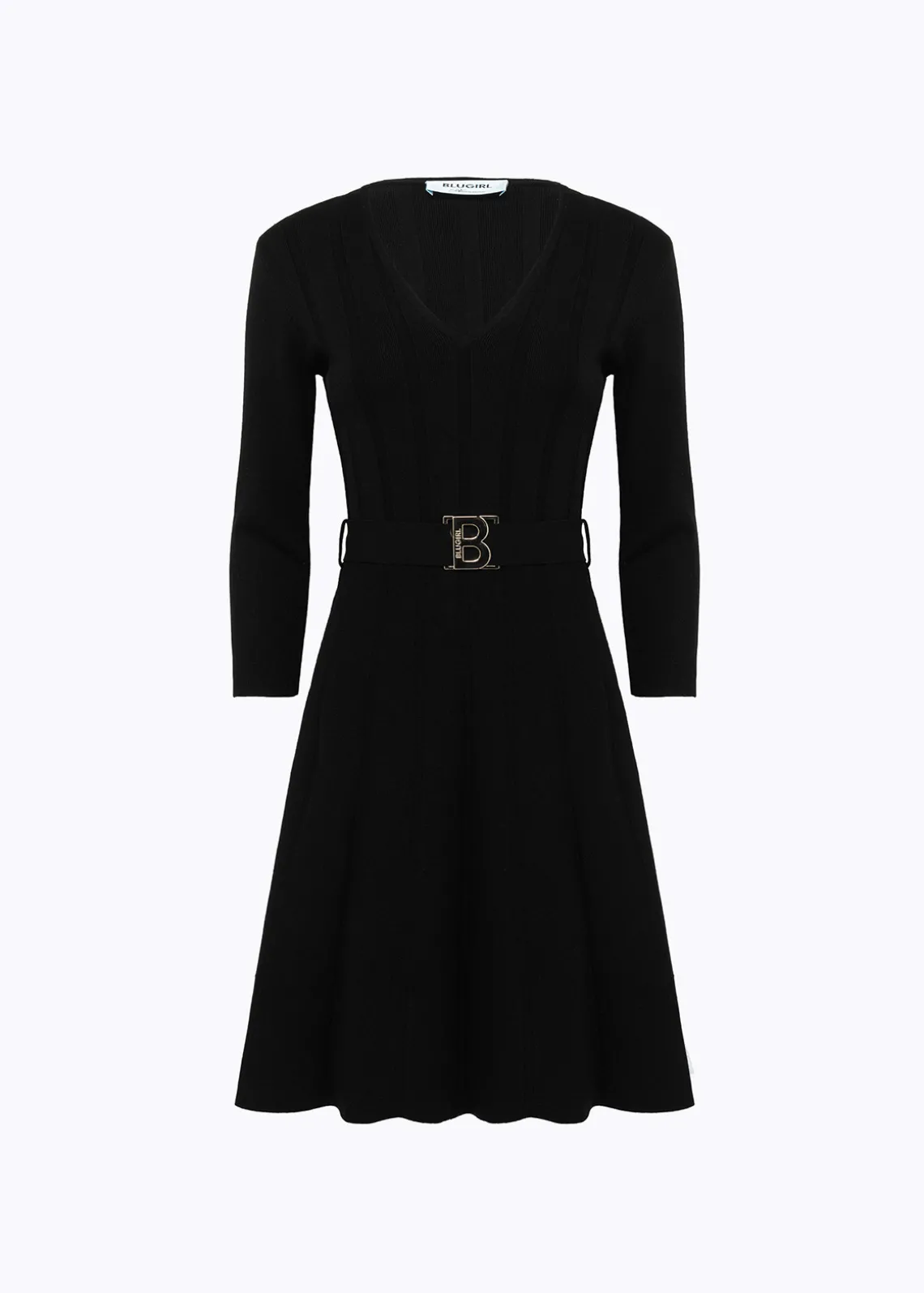 MINI DRESS IN STRETCH VISCOSE