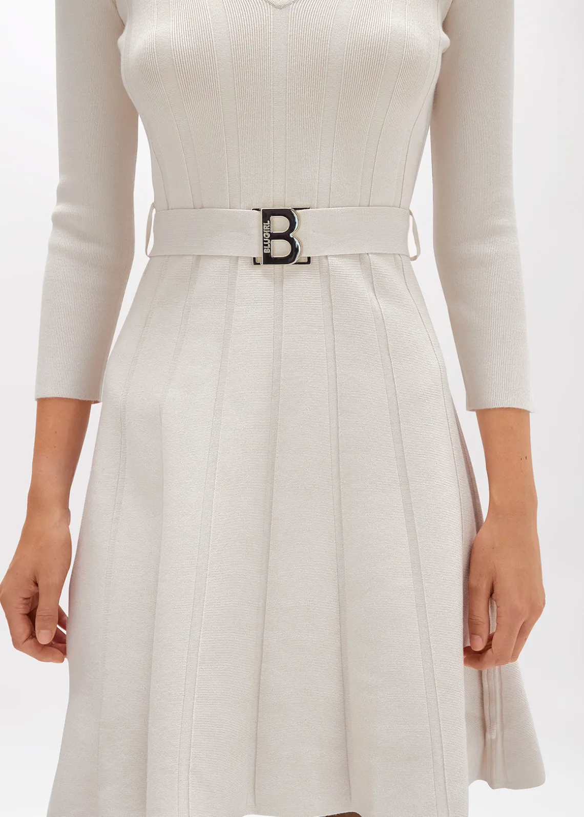 MINI DRESS IN STRETCH VISCOSE
