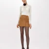 MINI SKIRT IN STRETCH CRÊPE