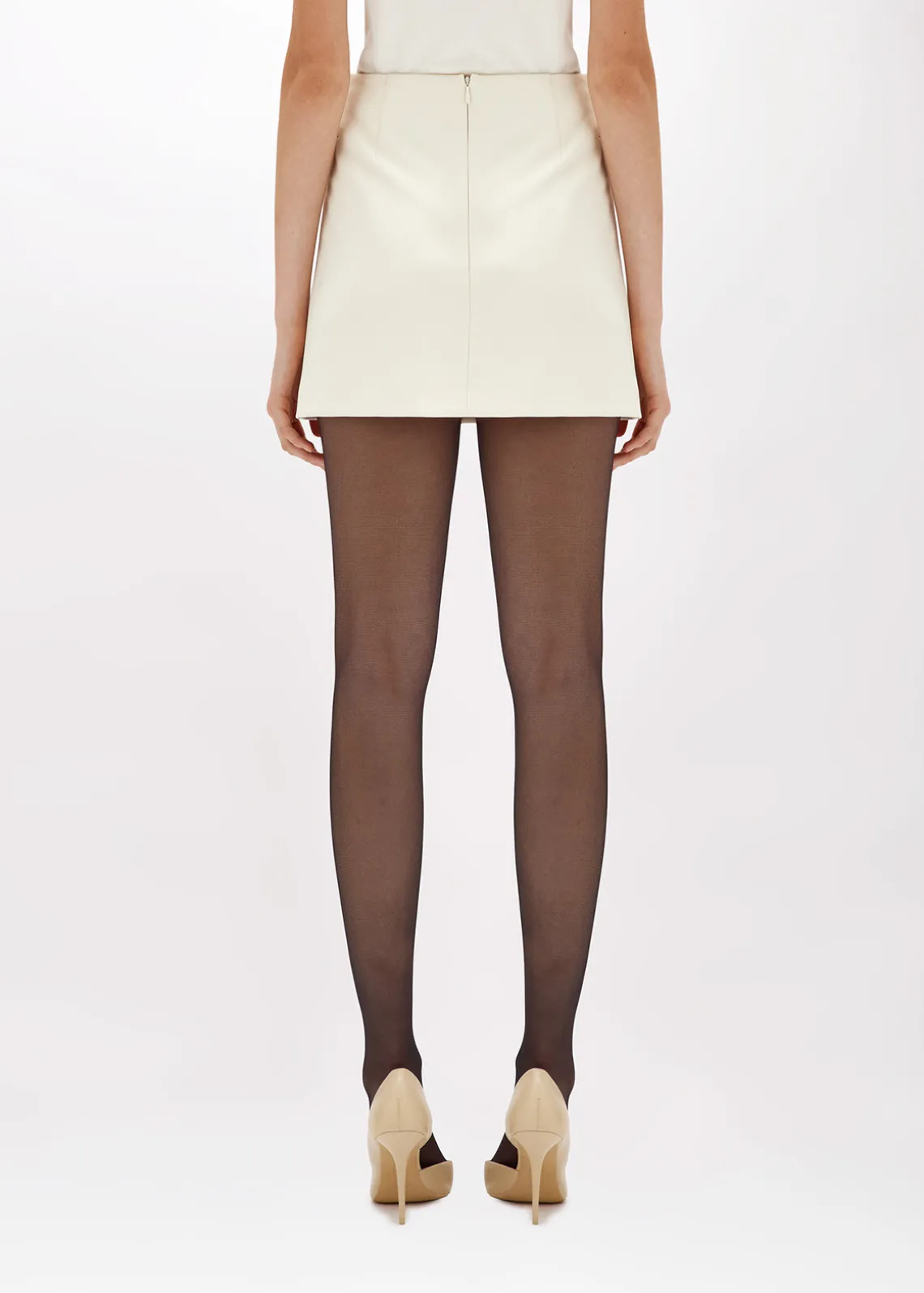 MINI SKIRT IN STRETCH CRÊPE