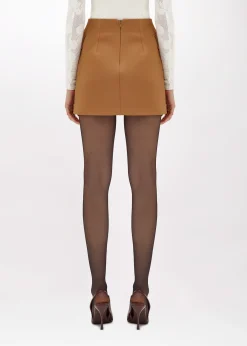 MINI SKIRT IN STRETCH CRÊPE