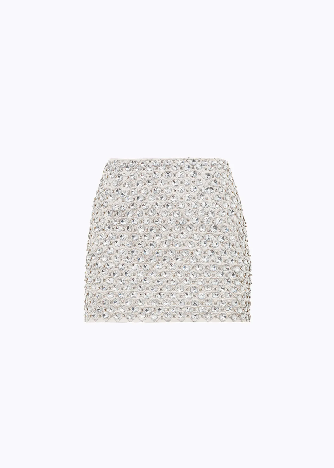 MINI SKIRT WITH CRYSTAL EMBROIDERY