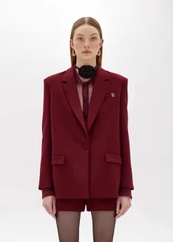 OVERSIZED BLAZER IN WOOL CADY