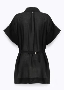 OVERSIZED TENCEL SHIRT