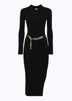 POLO MIDI DRESS WITH BELT