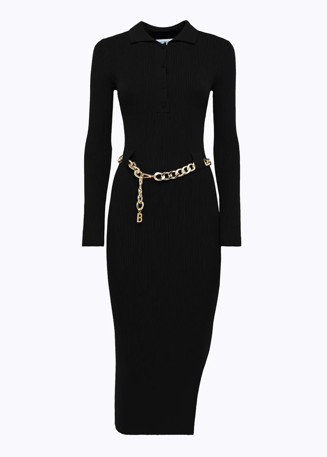 POLO MIDI DRESS WITH BELT