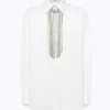 POPLIN SHIRT WITH NECKLACE