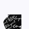 SCARF AND HAT WITH LOGO PRINT