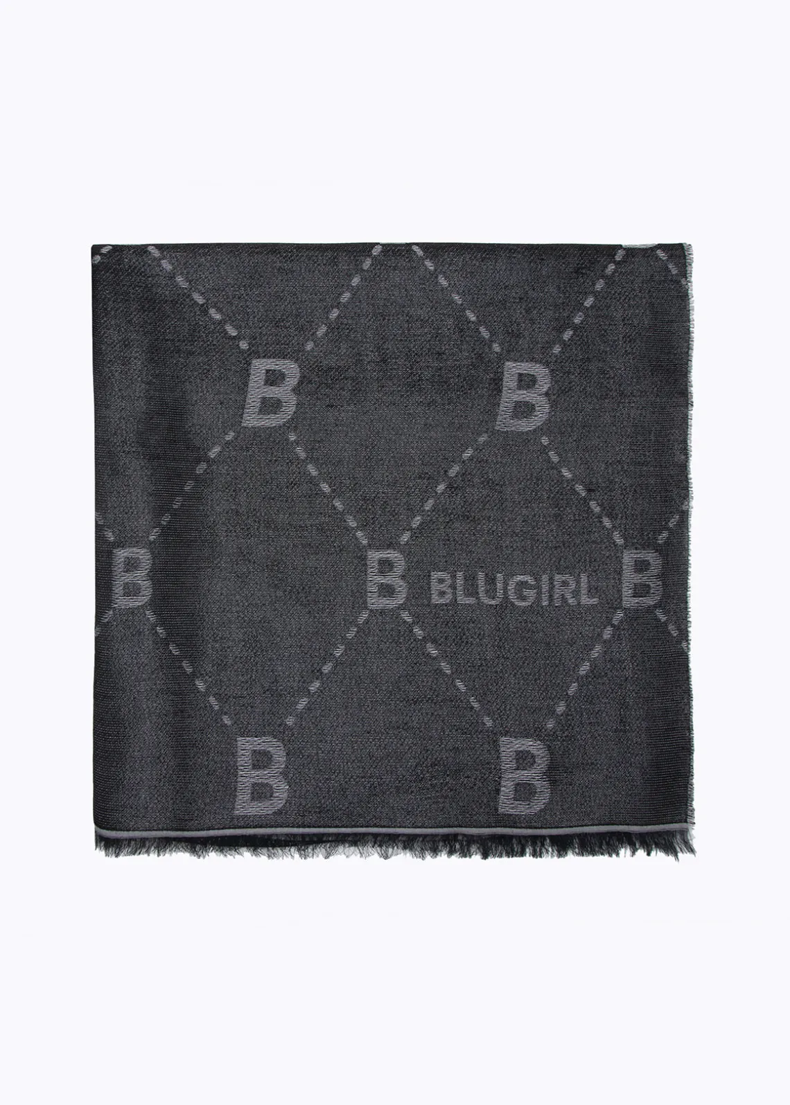 SCARF WITH ALL-OVER LOGO