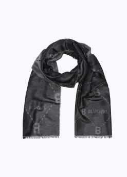 SCARF WITH ALL-OVER LOGO