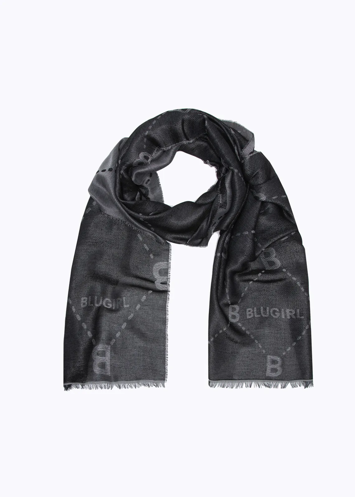 SCARF WITH ALL-OVER LOGO