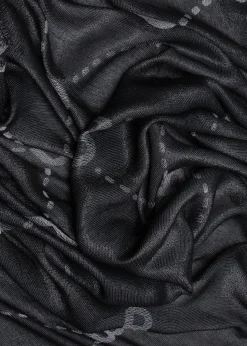 SCARF WITH ALL-OVER LOGO