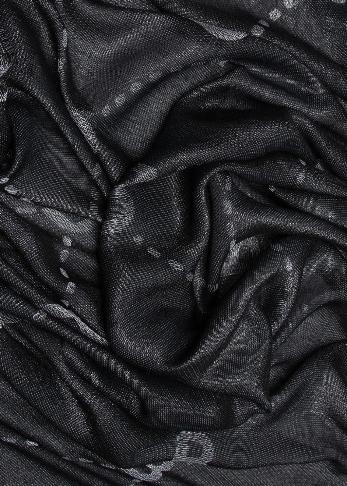 SCARF WITH ALL-OVER LOGO