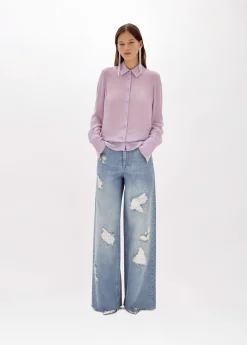 Shirt in georgette