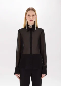 Shirt in georgette