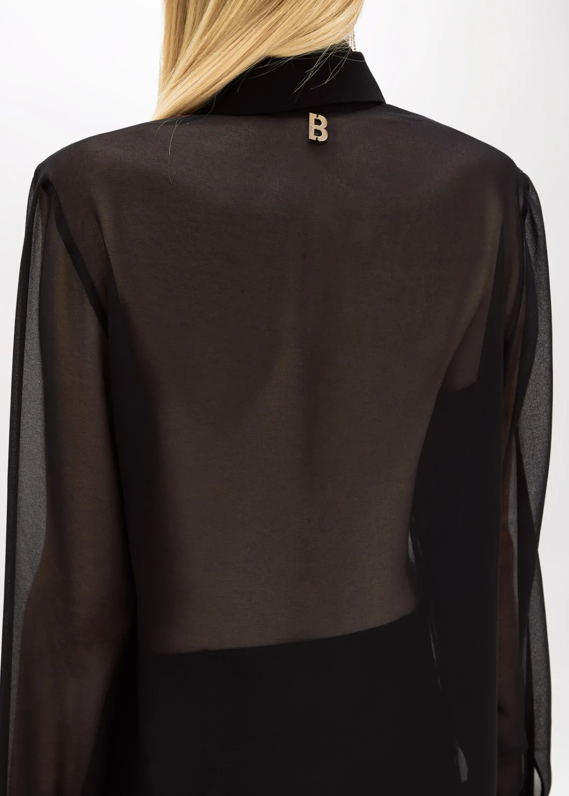 Shirt in georgette