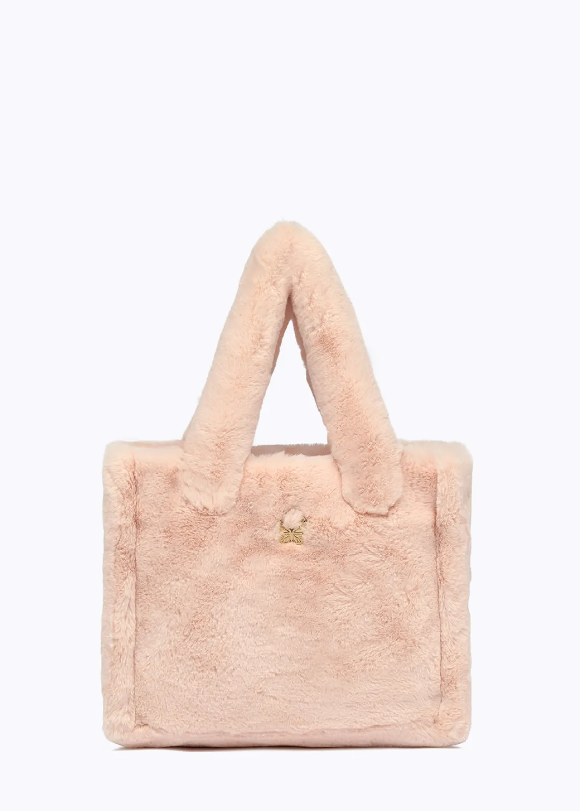 SHOPPER BAG IN FAUX FUR