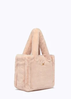 SHOPPER BAG IN FAUX FUR