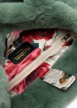 SHOPPER BAG IN FAUX FUR