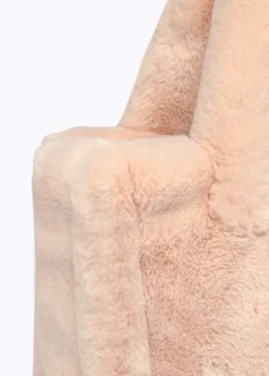 SHOPPER BAG IN FAUX FUR