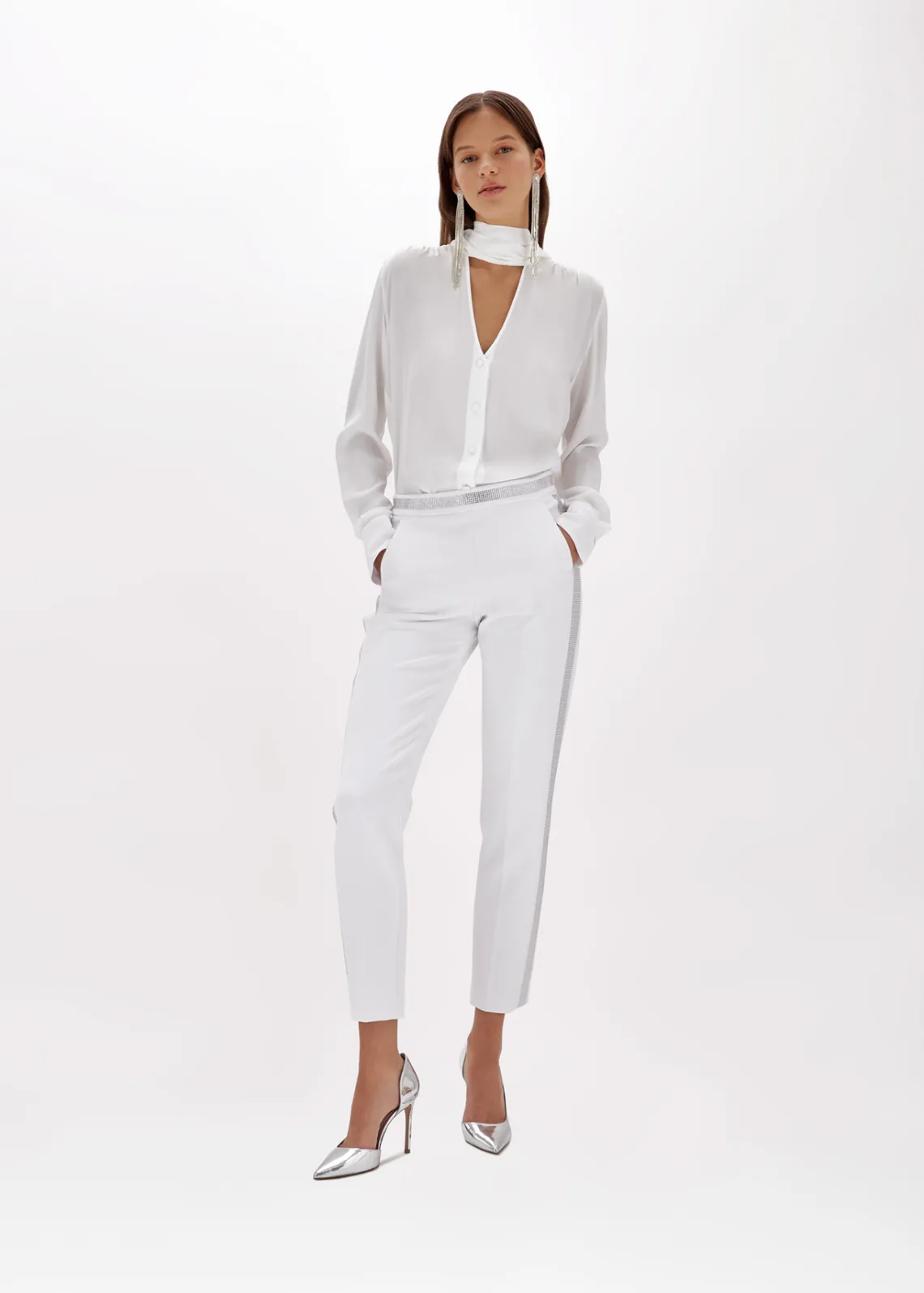 Silk crêpe de Chine shirt