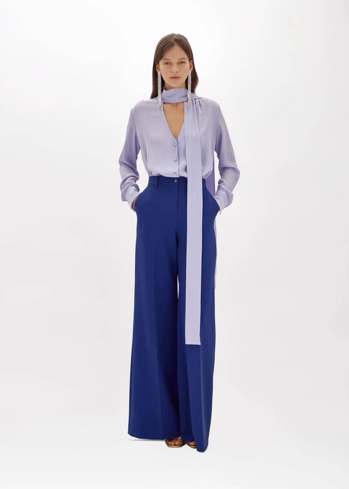 Silk crêpe de Chine shirt