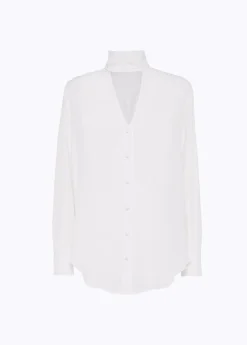 Silk crêpe de Chine shirt