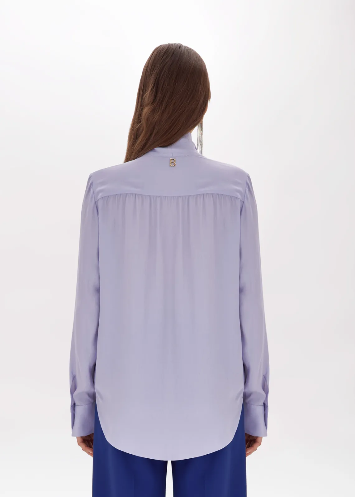 Silk crêpe de Chine shirt