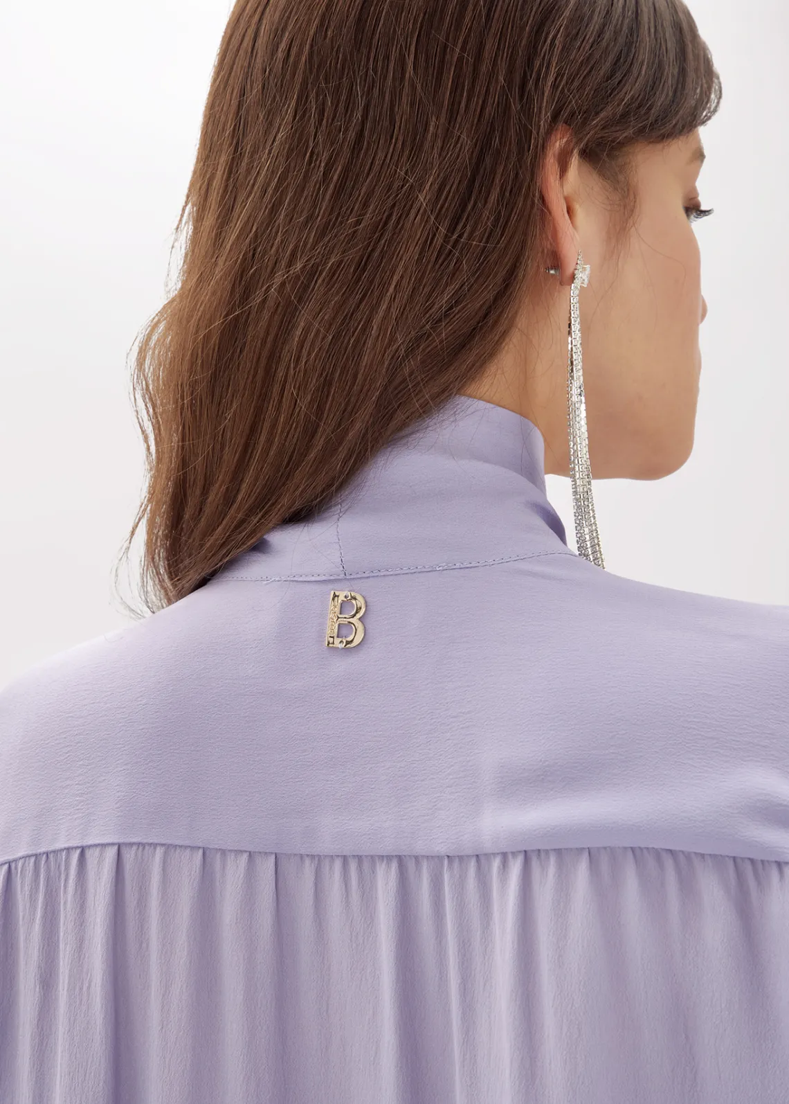 Silk crêpe de Chine shirt
