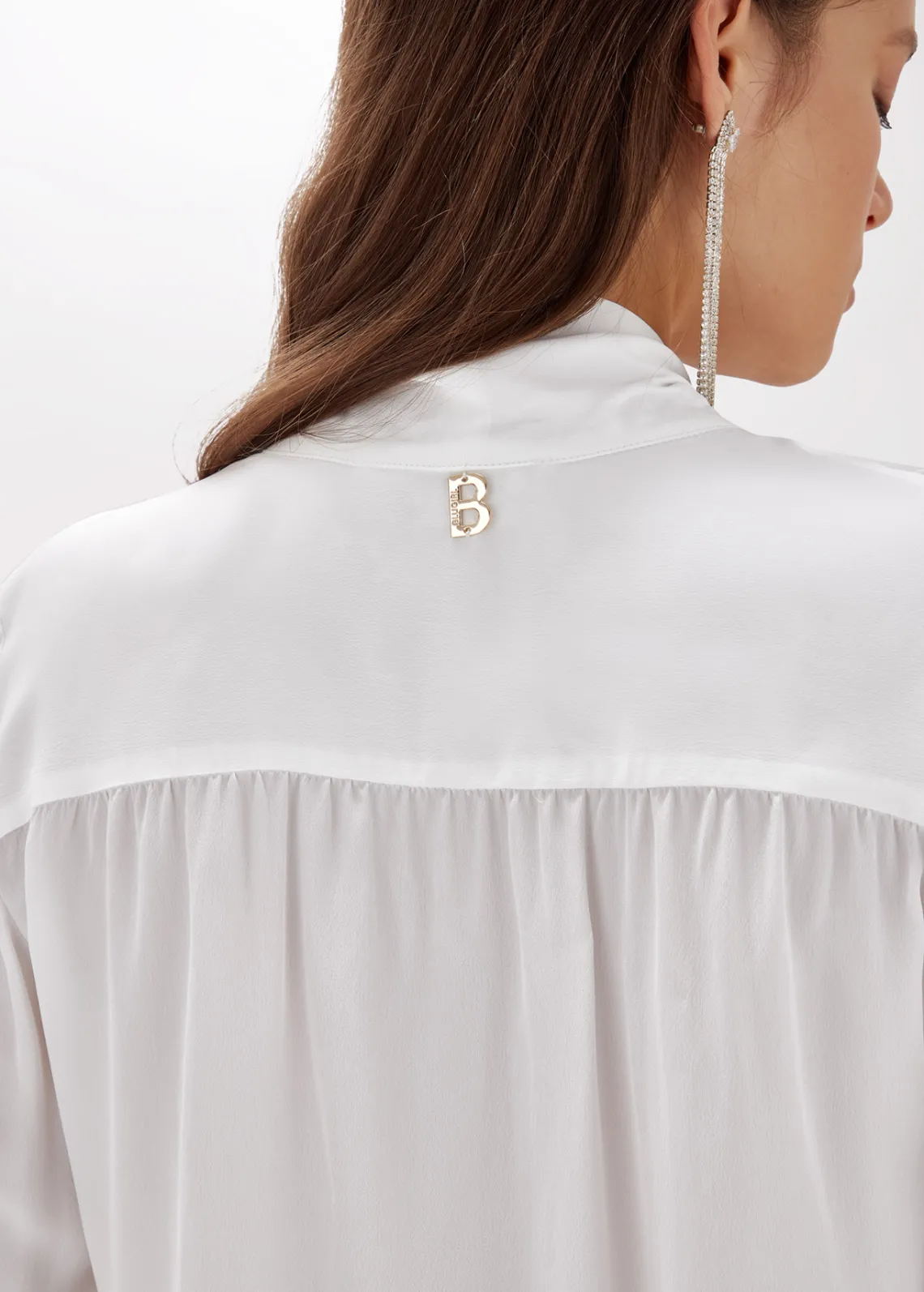 Silk crêpe de Chine shirt