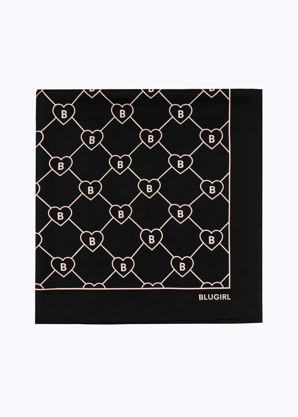 SILK SCARF WITH LOGO