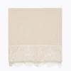 STOLE WITH LACE INSERTS