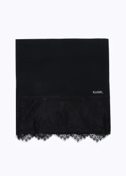 STOLE WITH LACE INSERTS