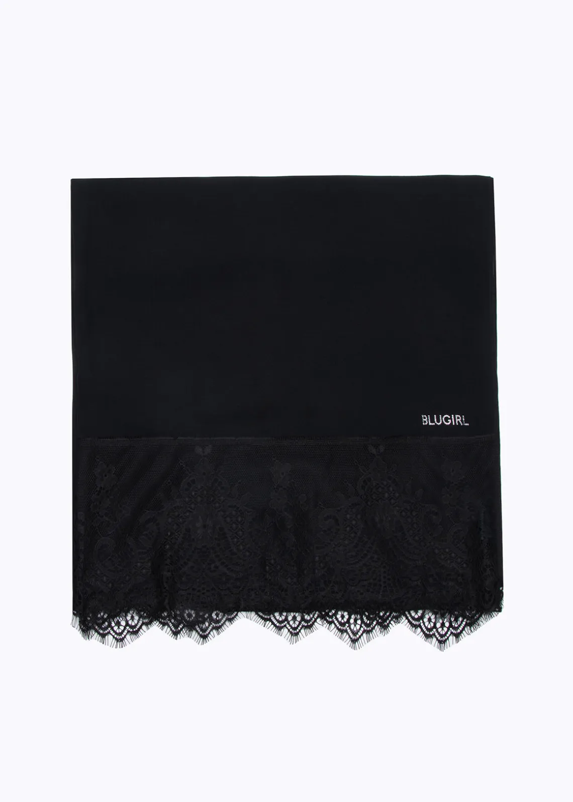 STOLE WITH LACE INSERTS