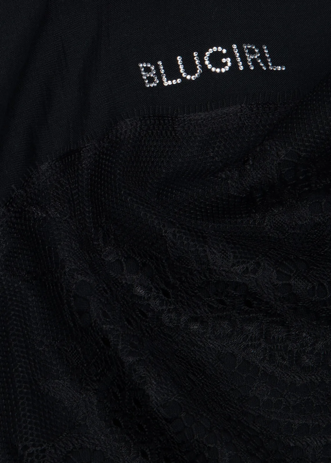 STOLE WITH LACE INSERTS