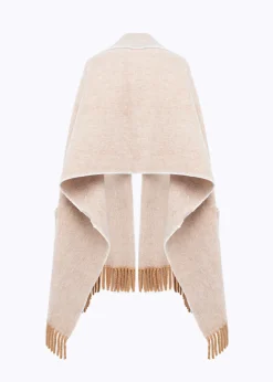 STOLE WITH LAPELS AND POCKETS