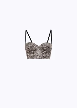 Stretch satin Bralette