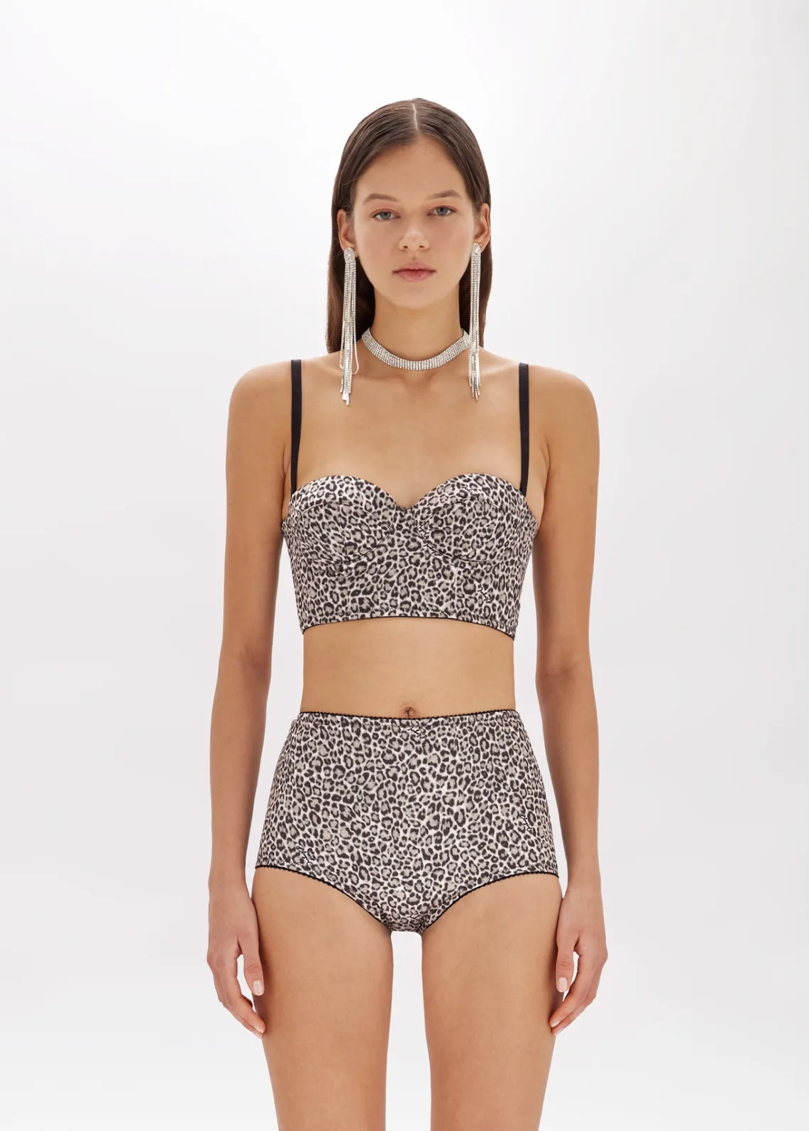 Stretch satin Bralette