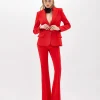 TROUSERS IN STRETCH CRÊPE