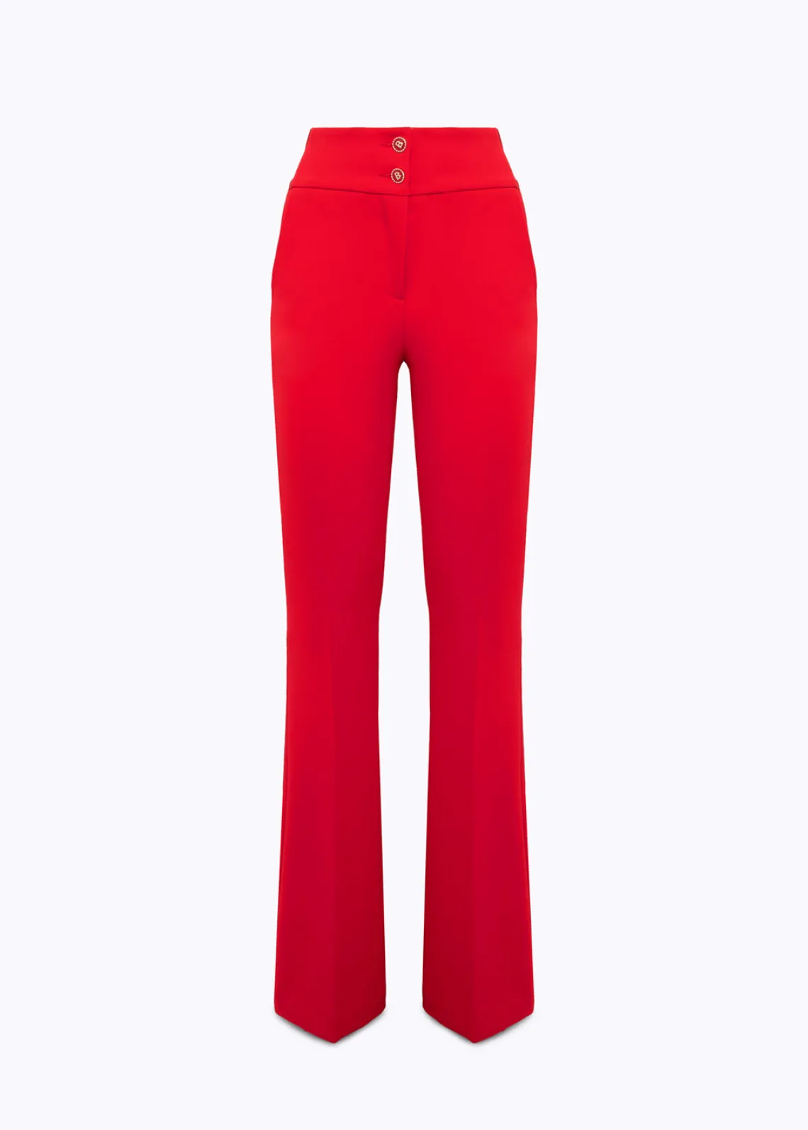 TROUSERS IN STRETCH CRÊPE