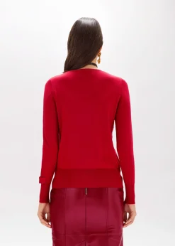 VISCOSE BLEND CARDIGAN