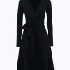 VISCOSE DRESS WITH ROSE BROOCH